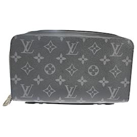 Louis Vuitton-LOUIS VUITTON Zippy XL Wallet-Black