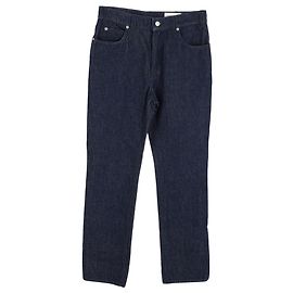 Jeans de denim reto Alexander McQueen em algodão azul Azul