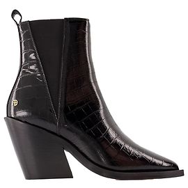 Bekah Boots - ANINE BING - Piel de ternera - Negro Negro
