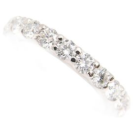 Autre Marque Ponte Vecchio Diamond Full Eternity Ring PT900 Platinum Other
