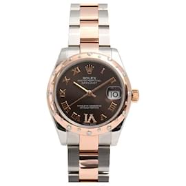 Rolex-Rolex Datejust 31 Chocolate Dial Automatic Watch 178341-Brown