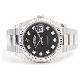 Rolex-Rolex Datejust Men's Watch 116234G Black Dial-Black