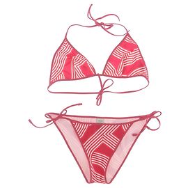 Hermès Badebekleidung T.FR 38 Polyester Rot