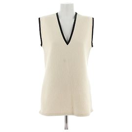 JIL SANDER Tops T.FR 34 Wool Cream