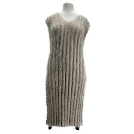 Céline Celine dresses T.International M Wool White