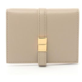 Marni Prisma Billfold Wallet Beige