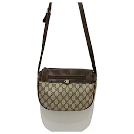 Gucci-Bolsos de mano-Castaño