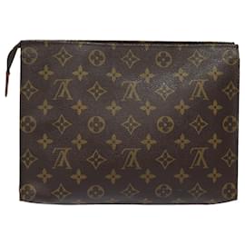 Louis Vuitton-LOUIS VUITTON Monogram Poche Toilette 26 Pouch M47542 LV Auth 82474-Monogram