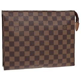 Louis Vuitton-LOUIS VUITTON Damier Ebene Poche Toilette 26 Pouch N47543 LV Auth 82616-Other