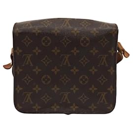 Louis Vuitton-LOUIS VUITTON Monogram Cartouchiere MM Shoulder Bag M51253 LV Auth th5125-Monogram