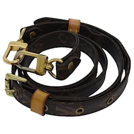Louis Vuitton-LOUIS VUITTON Monogram Adjustable Shoulder Strap 36.2""-43.3"" LV Auth 82229-Monogram