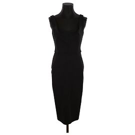 Victoria Beckham Vestido negro Negro