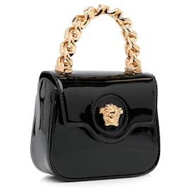 Versace-Bolsas de mão VERSACE em couro-Preto