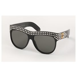 Occhiali da sole GUCCI in plastica Nero