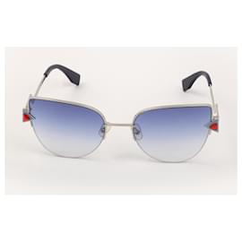 Fendi-FENDI  Sunglasses   Metal-Blue