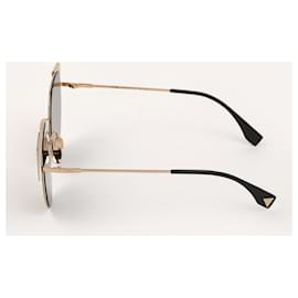 Fendi-FENDI  Sunglasses   Metal-Black