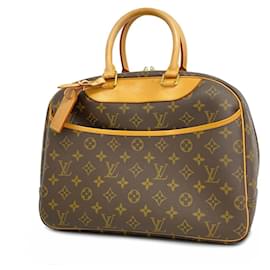 Louis Vuitton-Louis Vuitton Monogram Deauville Handbag-Brown