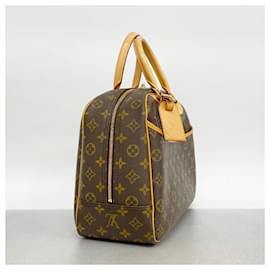 Louis Vuitton-Louis Vuitton Monogram Deauville Handbag-Brown
