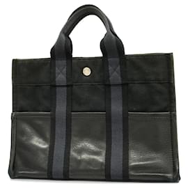 Hermès-Sac à main Hermes Foult PM-Noir