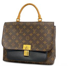 Borsa Louis Vuitton Monogram Marignan M44259 Marrone Nero
