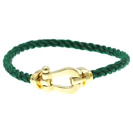 Bracciale con charm grande modello Fred Force 10 D'oro
