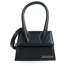 Jacquemus-JACQUEMUS  Handbags T.  Leather-Black