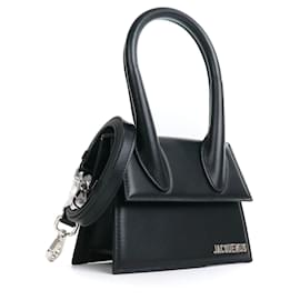 Jacquemus-JACQUEMUS  Handbags T.  Leather-Black
