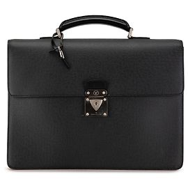 Black Louis Vuitton Taiga Laguito Black