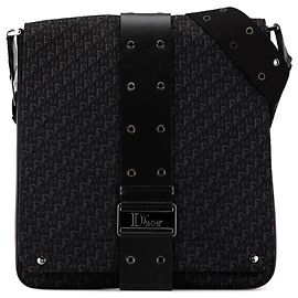 Dior Oblique Nero Chic da Strada Borsa a Spalla Nero