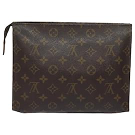 Louis Vuitton-LOUIS VUITTON Monogram Poche Toilette 26 Pouch M47542 LV Auth 82475-Monogram