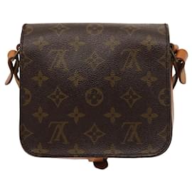 Louis Vuitton-LOUIS VUITTON Monogram Cartouchiere PM Shoulder Bag M51254 LV Auth bs15916-Monogram