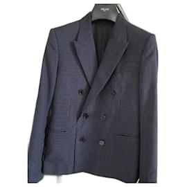 Céline-Chaquetas-Azul oscuro