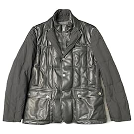 Corneliani Lambskin Jacket Black Black
