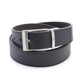 Bally Leder Herren Gürtel Braun Schwarz