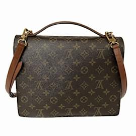 Louis Vuitton-Louis Vuitton Monogram Monceau 28 Handbag-Brown