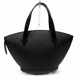 Louis Vuitton-Louis Vuitton Epi Saint Jacques PM Handbag-Black