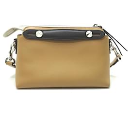 Fendi-Sac à épaule Fendi By The Way-Beige,Camel