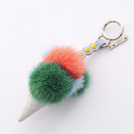 Fendi-Fendi Ice Cream Keychain-White,Multiple colors,Green