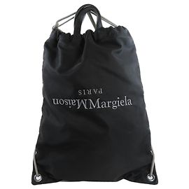 Maison Martin Margiela Schwarzer Nylon-Rucksack Maison Margiela Schwarz