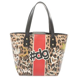 Bolsa Tote BEATRICE da Dolce & Gabbana Marrom Multicor