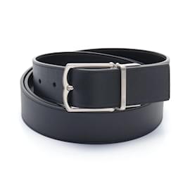 Bally-BALLY Men's Leather Belt-Black