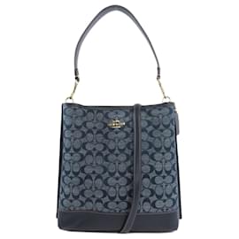 Coach-Bolsa Bucket Molly CH229 da Coach-Azul