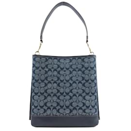 Coach-Coach CH229 Molly Bucket Bag-Blue