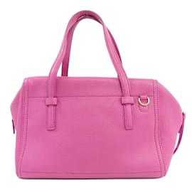 Salvatore Ferragamo-Bolsa de couro rosa Salvatore Ferragamo-Rosa