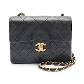 Chanel-Chanel Matelasse Shoulder Bag-Black