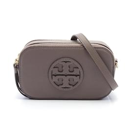 Tory Burch-Bolsa crossbody mini Miller da Tory Burch-Bege