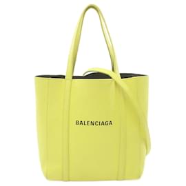 Balenciaga-Bolsa tote Balenciaga Everyday XXS-Amarelo