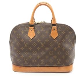 Louis Vuitton-Louis Vuitton Alma PM Monogram Handbag-Brown