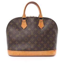 Louis Vuitton-Louis Vuitton Alma PM Monogram Handbag-Brown