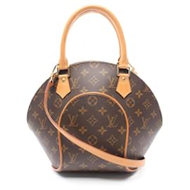 Louis Vuitton-Louis Vuitton Ellipse PM Monogram Handbag-Brown